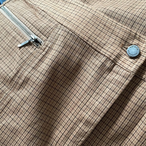 Valerie Stevens cotton  Plaid skirt y2k - Picture 3 of 4